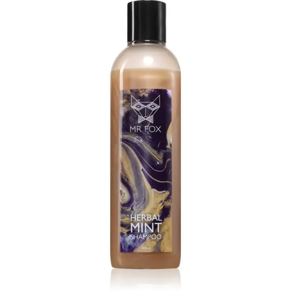 MR FOX MR FOX Herbal Mint Shampoo biljni šampon za muškarce 250 ml