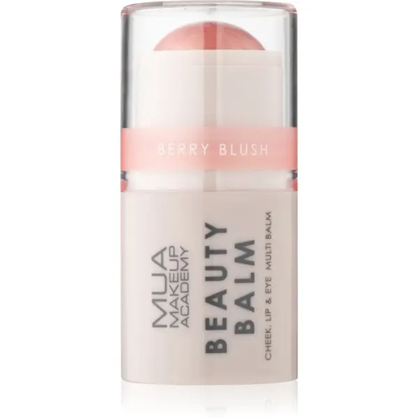 MUA Makeup Academy MUA Makeup Academy Beauty Balm kremasto rumenilo u sticku nijansa Berry Blush 4 g