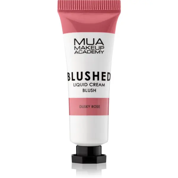 MUA Makeup Academy MUA Makeup Academy Blushed Liquid Blusher tekuće rumenilo nijansa Dusky Rose 10 ml