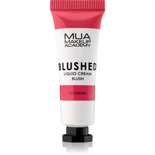 MUA Makeup Academy MUA Makeup Academy Blushed Liquid Blusher tekuće rumenilo nijansa Razzleberry 10 ml