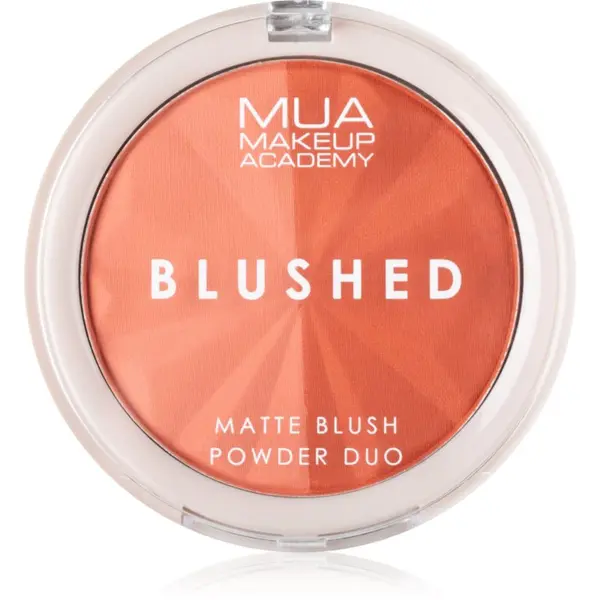 MUA Makeup Academy MUA Makeup Academy Blushed Powder Blusher puder- rumenilo nijansa Peach Fizz 5 g