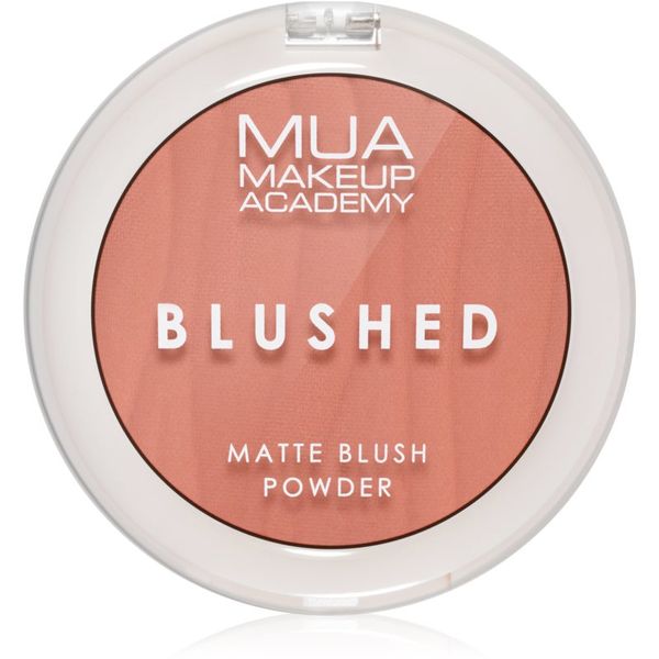 MUA Makeup Academy MUA Makeup Academy Blushed Powder Blusher puder- rumenilo nijansa Rose Tea 5 g