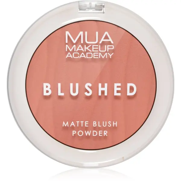 MUA Makeup Academy MUA Makeup Academy Blushed Powder Blusher puder- rumenilo nijansa Rose Tea 5 g