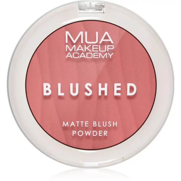 MUA Makeup Academy MUA Makeup Academy Blushed Powder Blusher puder- rumenilo nijansa Rouge Punch 5 g