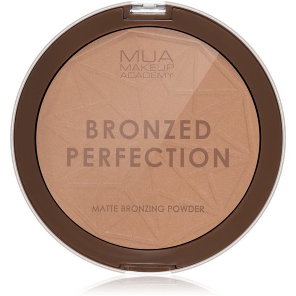 MUA Makeup Academy MUA Makeup Academy Bronzed bronzer s mat efektom nijansa Sunset Tan 15 g