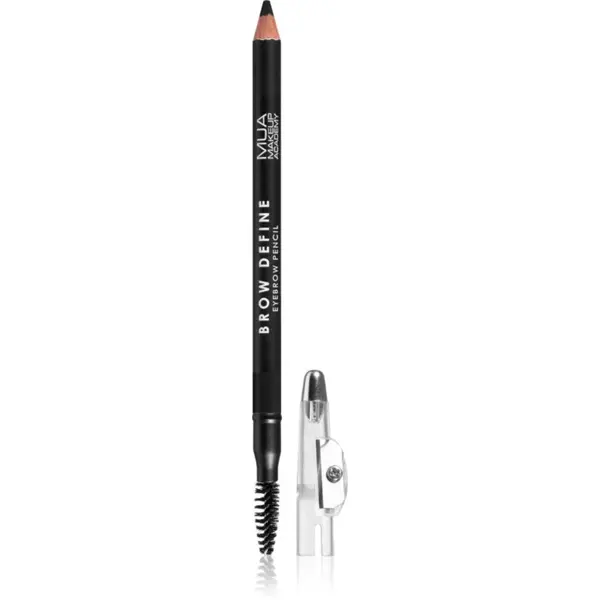 MUA Makeup Academy MUA Makeup Academy Brow Define dugotrajna olovka za obrve sa četkicom nijansa Black 1,2 g
