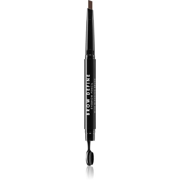 MUA Makeup Academy MUA Makeup Academy Brow Define olovka za obrve sa četkicom nijansa Dark Brown 0,25 g