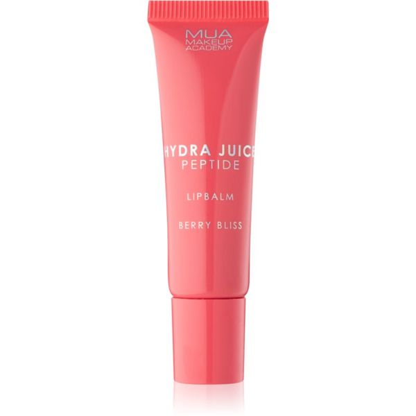 MUA Makeup Academy MUA Makeup Academy Hydra-Juice Peptide hidratantni balzam za usne za sjaj parfemi Berry Bliss (Strawberry) 10 ml