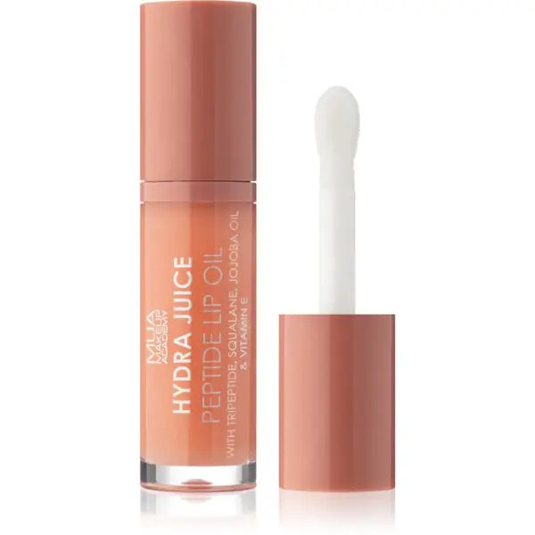 MUA Makeup Academy MUA Makeup Academy Hydra Juice Peptide Lip Oil ulje za usne nijansa Caramel Glaze 7 ml