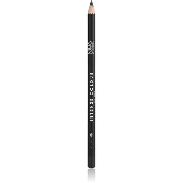 MUA Makeup Academy MUA Makeup Academy Intense Colour olovka za oči s intenzivnom bojom nijansa Lights Out 1.5 g