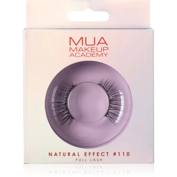 MUA Makeup Academy MUA Makeup Academy Lashes Natural Effect umjetne trepavice tip #110 1 par