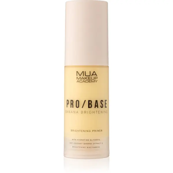 MUA Makeup Academy MUA Makeup Academy PRO/BASE Banana Brightening posvjetljujući primer 30 ml