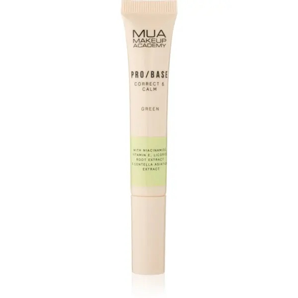 MUA Makeup Academy MUA Makeup Academy PRO/BASE Colour Corrector korektor protiv crvenila nijansa Correct & Calm – Green 10 ml