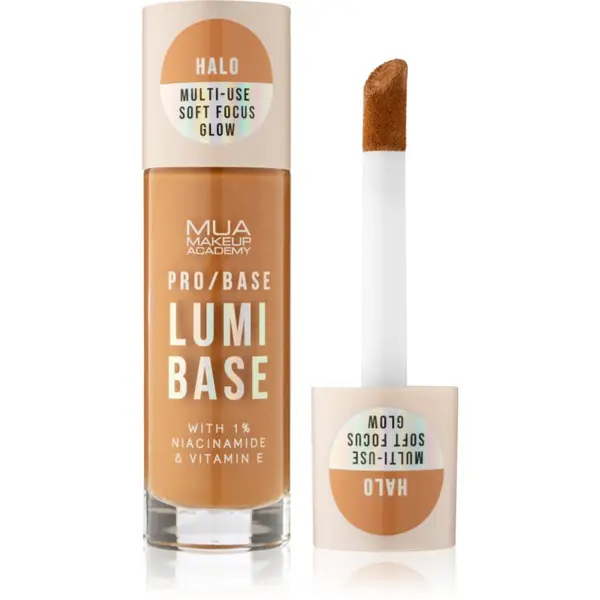MUA Makeup Academy MUA Makeup Academy PRO/BASE Lumi Base posvjetljujući primer nijansa Halo (Neutral) 33 ml