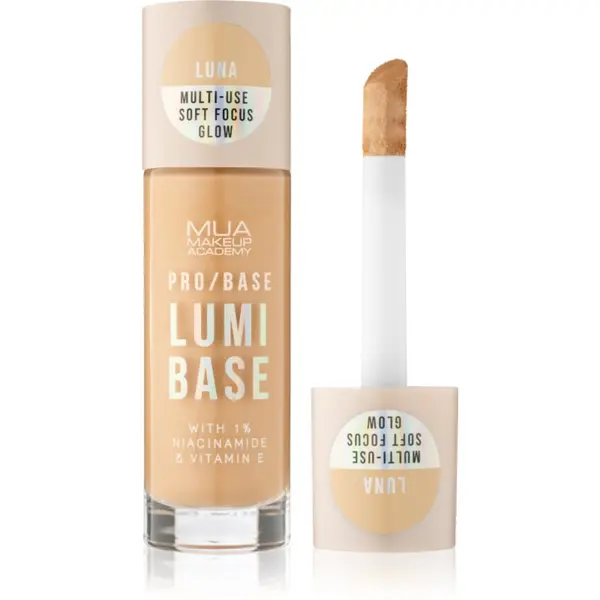 MUA Makeup Academy MUA Makeup Academy PRO/BASE Lumi Base posvjetljujući primer nijansa Luna (Cool) 33 ml