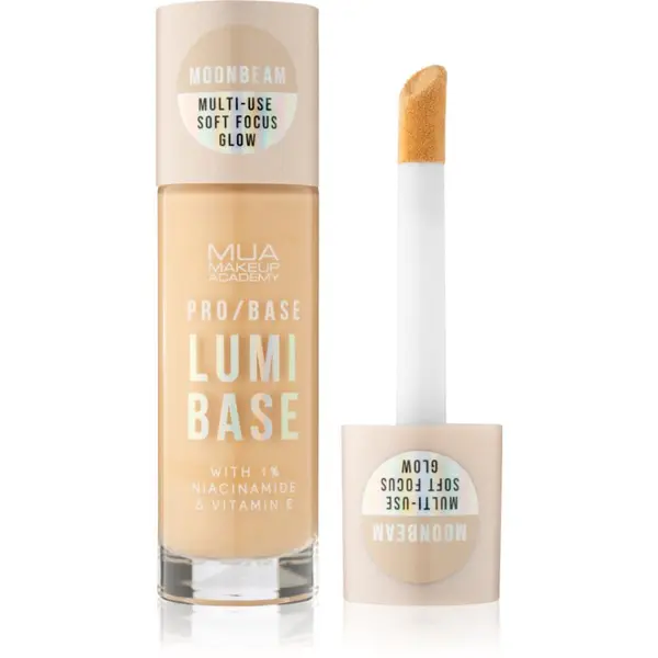 MUA Makeup Academy MUA Makeup Academy PRO/BASE Lumi Base posvjetljujući primer nijansa Moonbeam (Neutral) 33 ml