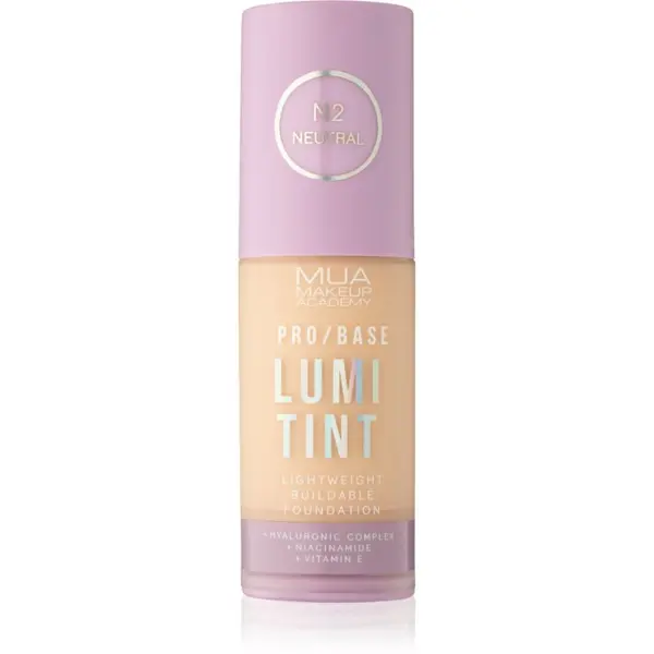 MUA Makeup Academy MUA Makeup Academy PRO/BASE Lumi Tint lagani puder nijansa N2 30 ml