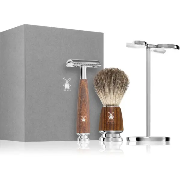 Mühle Mühle RYTMO Ash Pure Badger set za brijanje