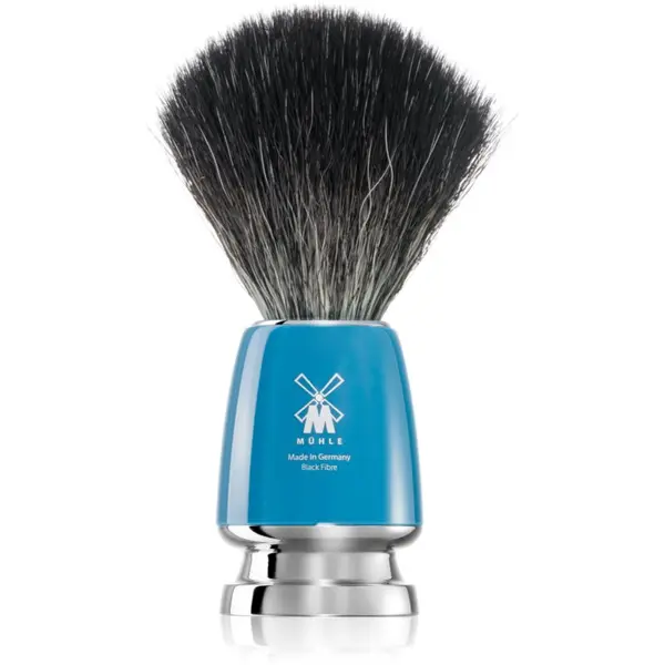 Mühle Mühle RYTMO Shaving Brush Black Fibre, Blue Resin četka za brijanje 1 kom