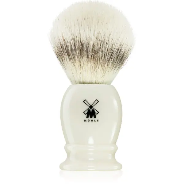Mühle Mühle Silvertip Fibre Ivory Resin četka za brijanje Medium 1 kom