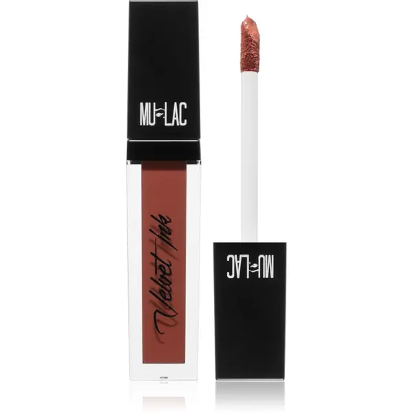 Mulac Cosmetics Mulac Cosmetics Velvet Ink dugotrajni mat tekući ruž za usne nijansa In My Birthday Suit 5 ml