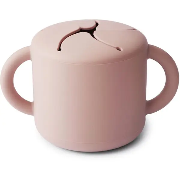 Mushie Mushie Baby Snack Cup čašica za užinu Blush 1 kom
