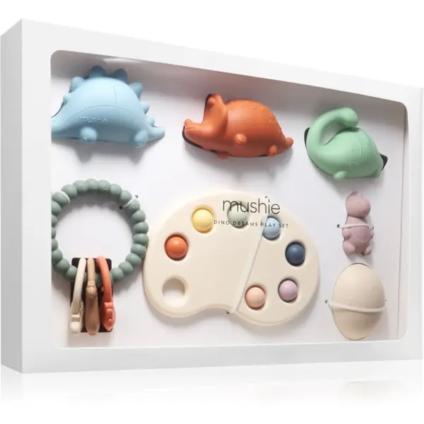 Mushie Mushie Dino Dreams set igračaka za djecu 3m+