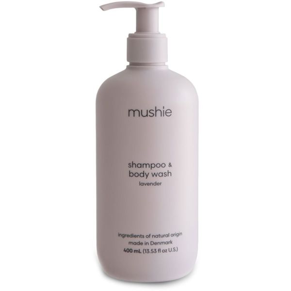 Mushie Mushie Organic Baby gel za tuširanje i šampon 2 u 1 za djecu Lavender 400 ml