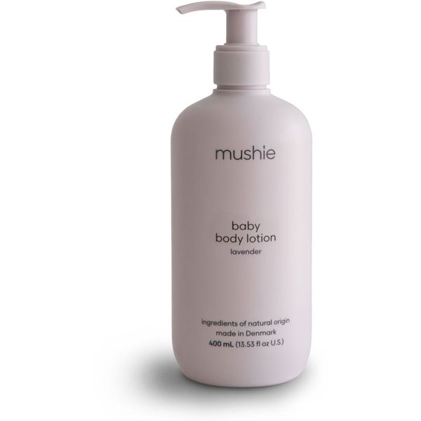 Mushie Mushie Organic Baby hidratantno mlijeko za tijelo za djecu od rođenja Lavender 400 ml