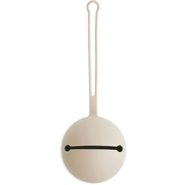 Mushie Mushie Silicone Pacifier Holder Case kutijica za dudu Shifting Sand 1 kom