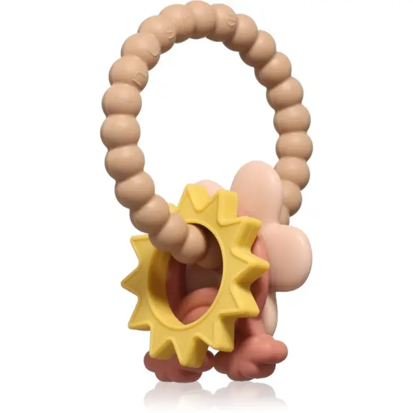Mushie Mushie Teething Ring grickalica za bebe Nature 1 kom