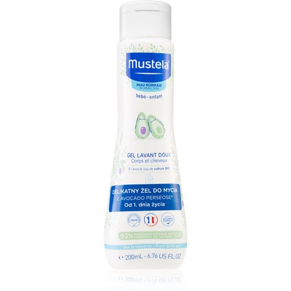 Mustela Mustela Bébé Bain gel za pranje kose i tijela za djecu 200 ml