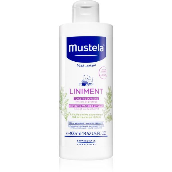Mustela Mustela Bébé Liniment mlijeko za čišćenje za djecu od rođenja 400 ml