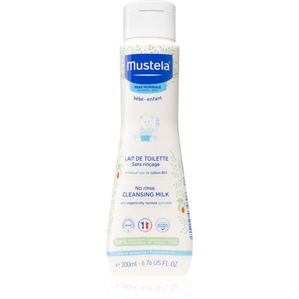 Mustela Mustela Bébé mlijeko za čišćenje za djecu 200 ml
