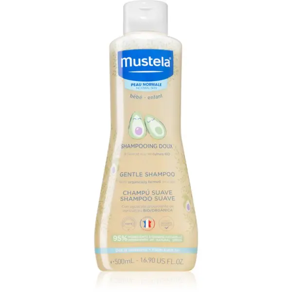 Mustela Mustela Bébé nježni šampon za djecu od rođenja 500 ml