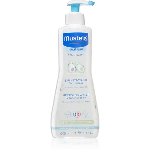 Mustela Mustela Bébé PhysiObébé voda za čišćenje za djecu od rođenja 500 ml