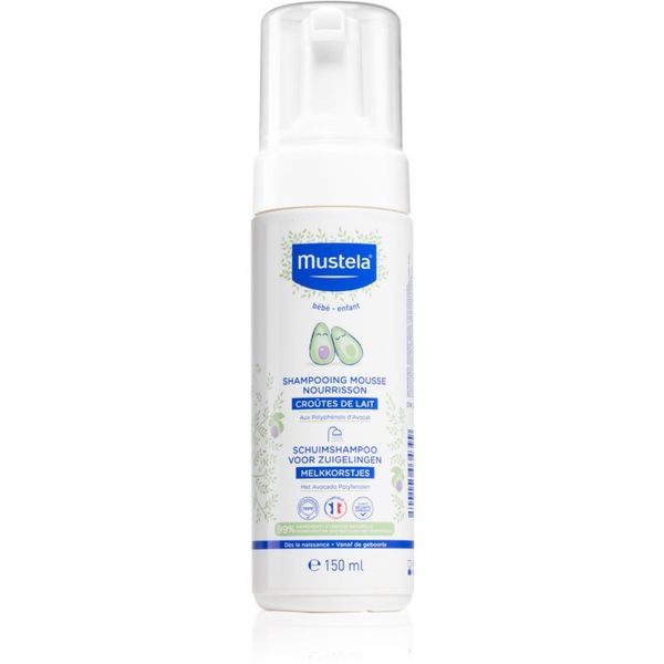Mustela Mustela Bébé pjenasti šampon za djecu od rođenja 150 ml