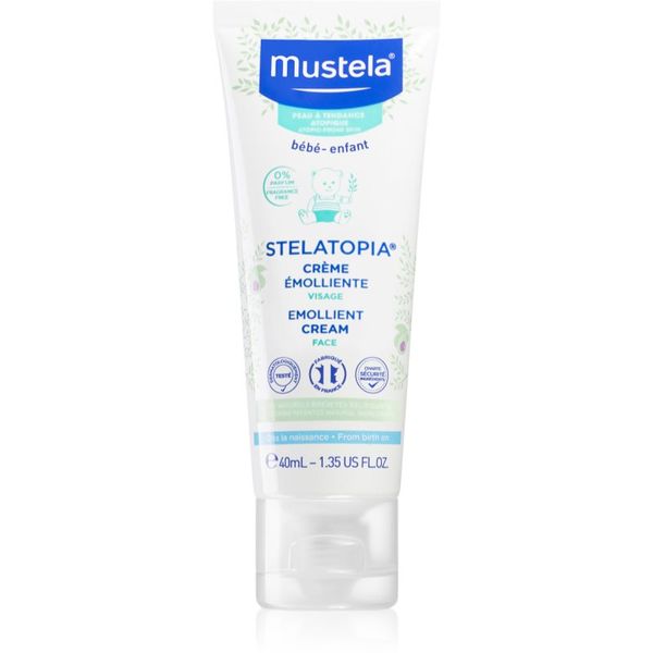 Mustela Mustela Bébé Stelatopia omekšavajuća krema za lice za djecu od rođenja 40 ml