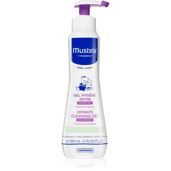 Mustela Mustela Bébé umirujući gel za intimnu higijenu za djecu 200 ml