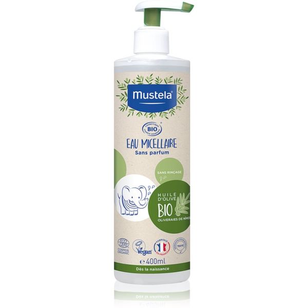 Mustela Mustela BIO micelarna voda za djecu od rođenja 400 ml