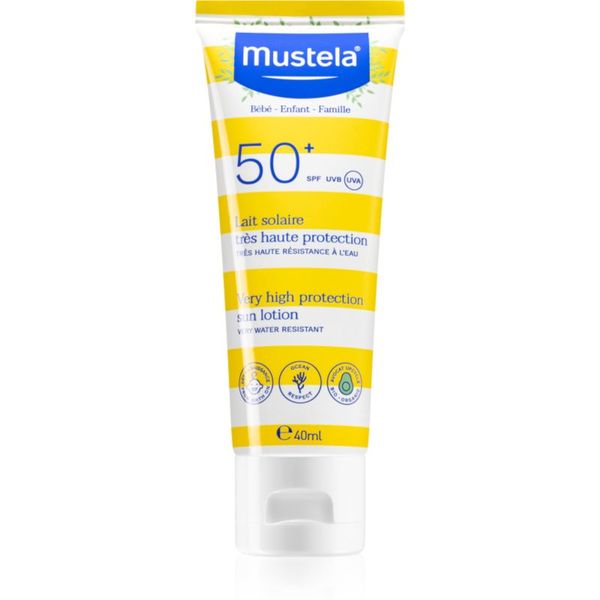 Mustela Mustela Family SPF 50+ krema za sunčanje za djecu SPF 50+ 40 ml