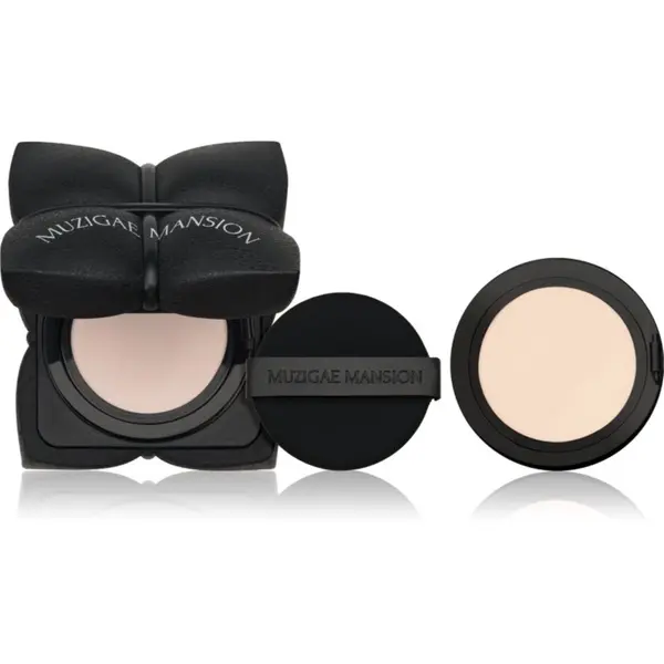 MUZIGAE MANSION MUZIGAE MANSION Sleek Matt Cushion dugotrajni puder u spužvici SPF 50+ + zamjensko punjenje nijansa N19 2x15 g