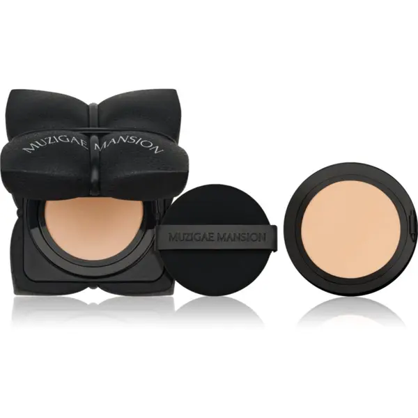 MUZIGAE MANSION MUZIGAE MANSION Sleek Matt Cushion dugotrajni puder u spužvici SPF 50+ + zamjensko punjenje nijansa N23 2x15 g