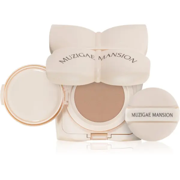 MUZIGAE MANSION MUZIGAE MANSION Sleek Water Cushion dugotrajni puder u spužvici s hidratantnim učinkom nijansa P21 15 g