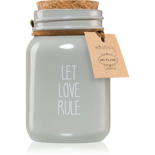 My Flame My Flame Fig's Delight Let Love Rule mirisna svijeća 5x8 cm