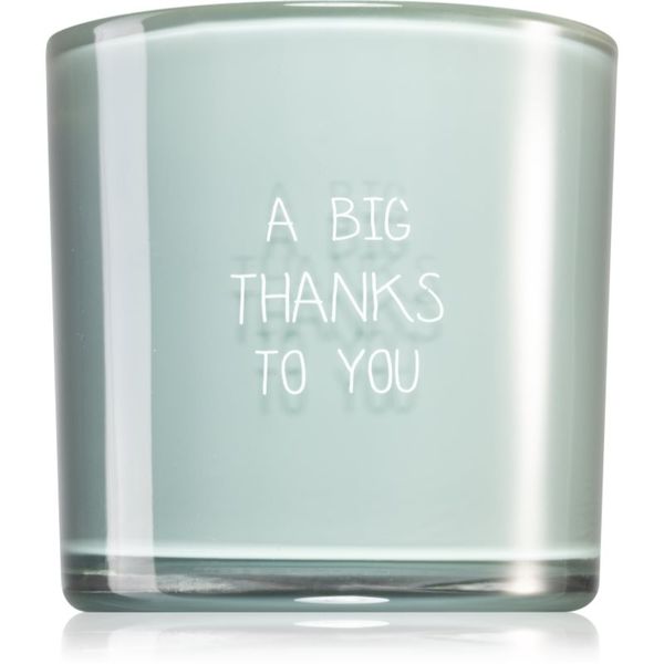 My Flame My Flame Minty Bamboo A Big Thanks To You mirisna svijeća 10x10 cm