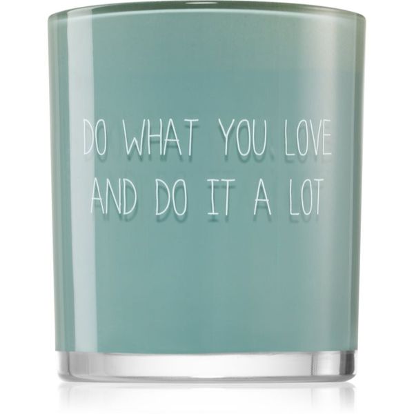 My Flame My Flame Minty Bamboo Do What You Love And Do It A Lot mirisna svijeća 8x9 cm
