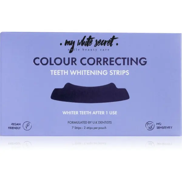 My White Secret My White Secret Colour Correcting trakice za izbjeljivanje zuba 7 kom