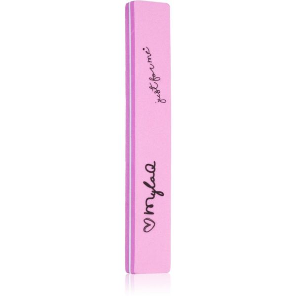 MYLAQ MYLAQ Buffer Block brusni blok za matiranje noktiju prije oblikovanja boja Rose 100/180 1 kom