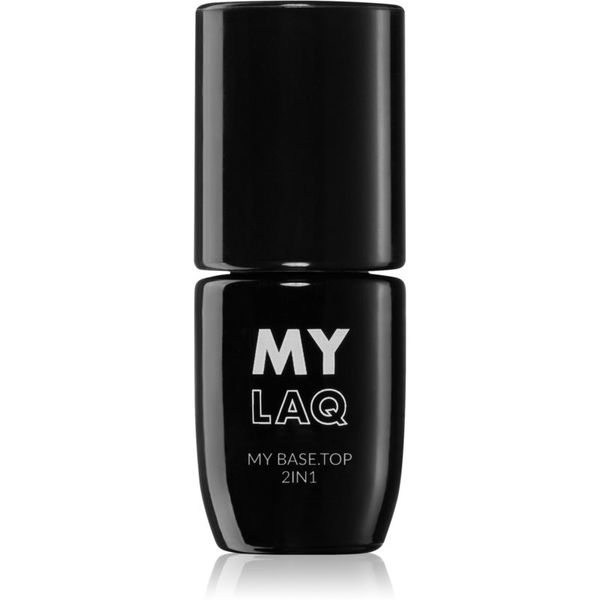 MYLAQ MYLAQ My Base 2in1 bazni i nadlak za nokte za gel nokte 5 ml